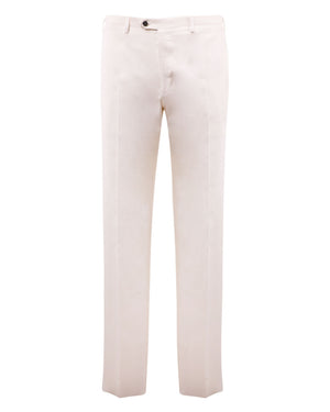 Light Khaki Cotton Quarter Top Pants
