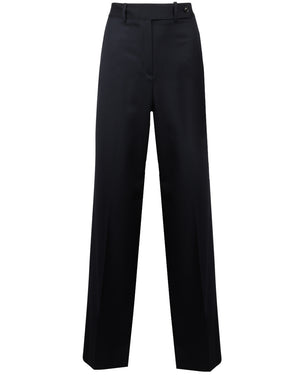 Navy Straight Trouser