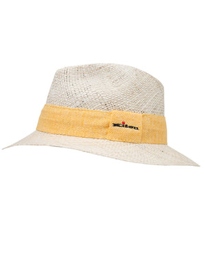 Paglia Straw Hat with Yellow Band