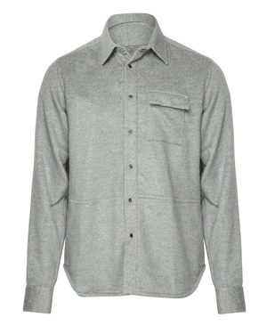 Pearl Grey Overshirt