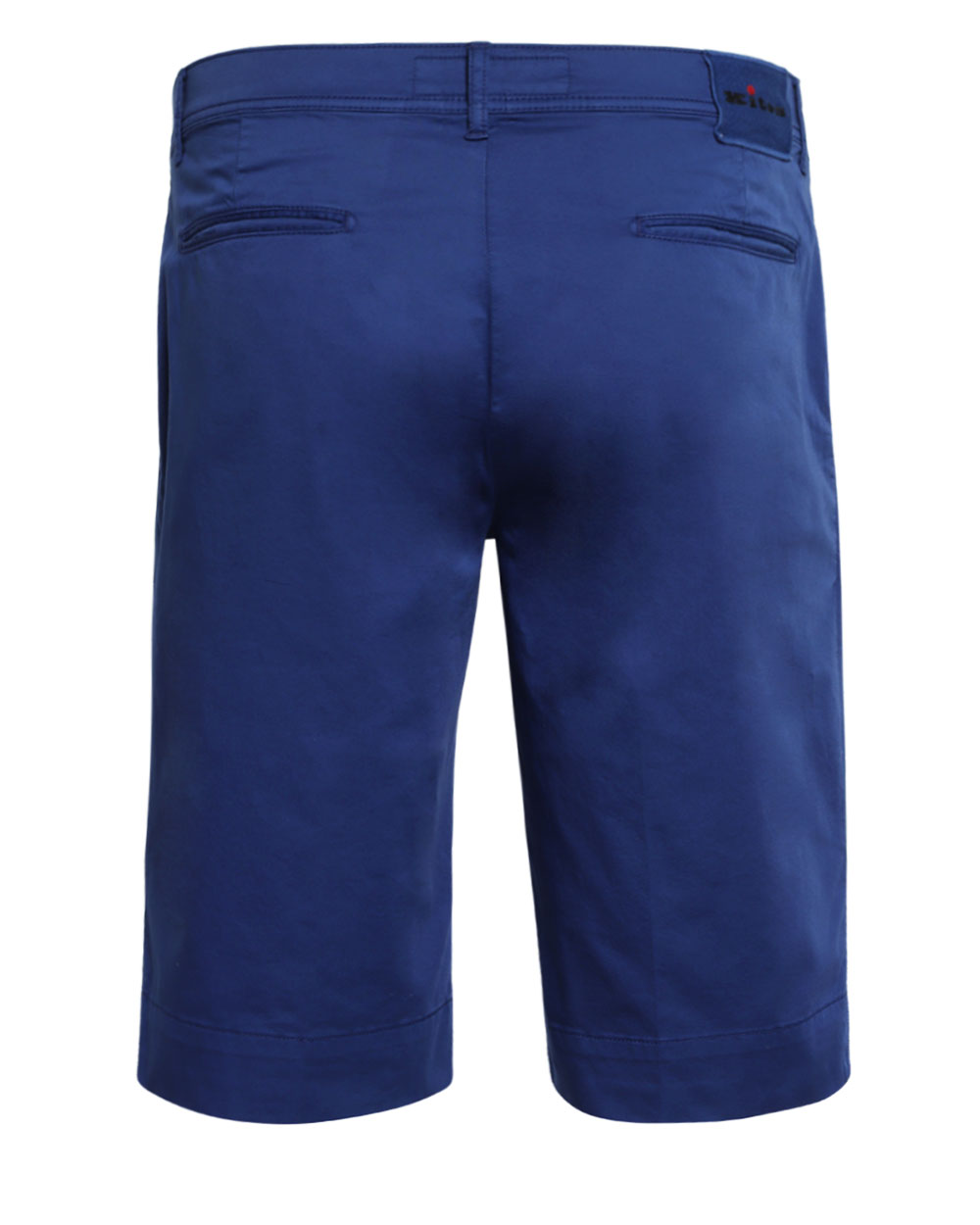 Royal Blue Cotton Blend Bermuda Short