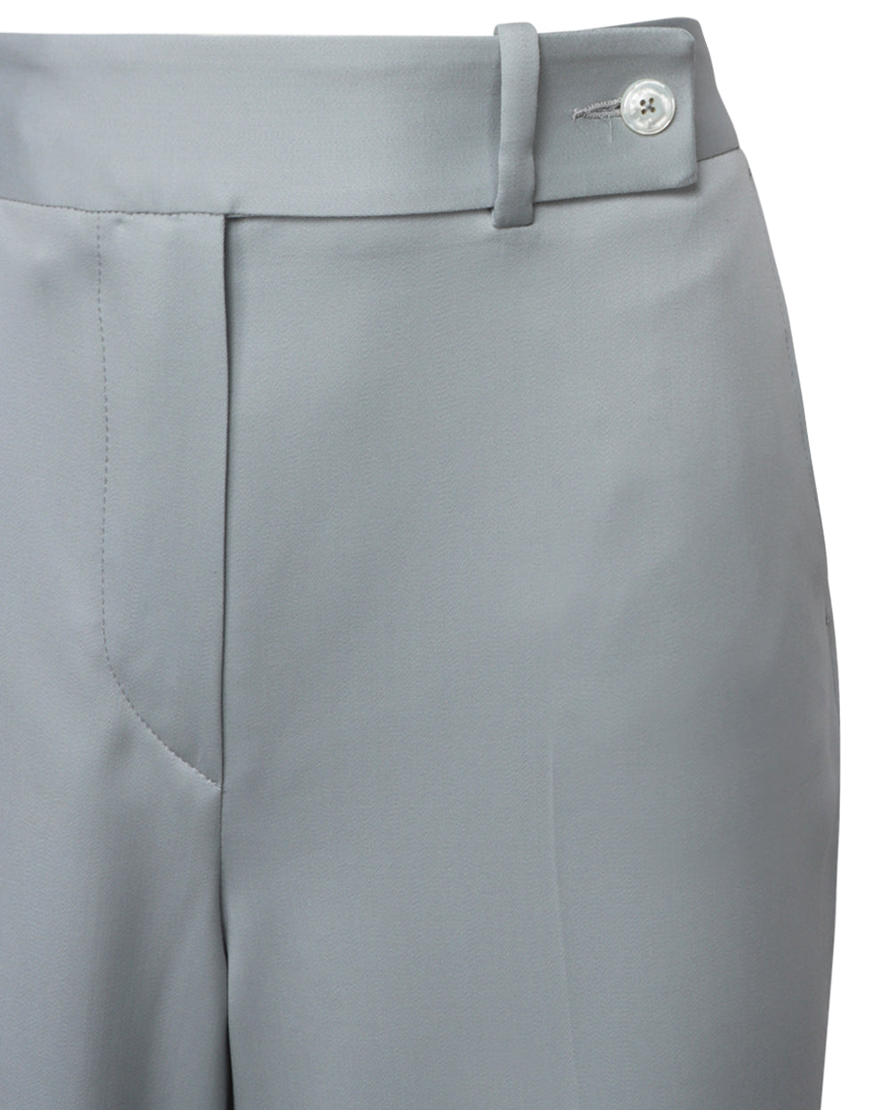 Sky Blue Straight Leg Trouser