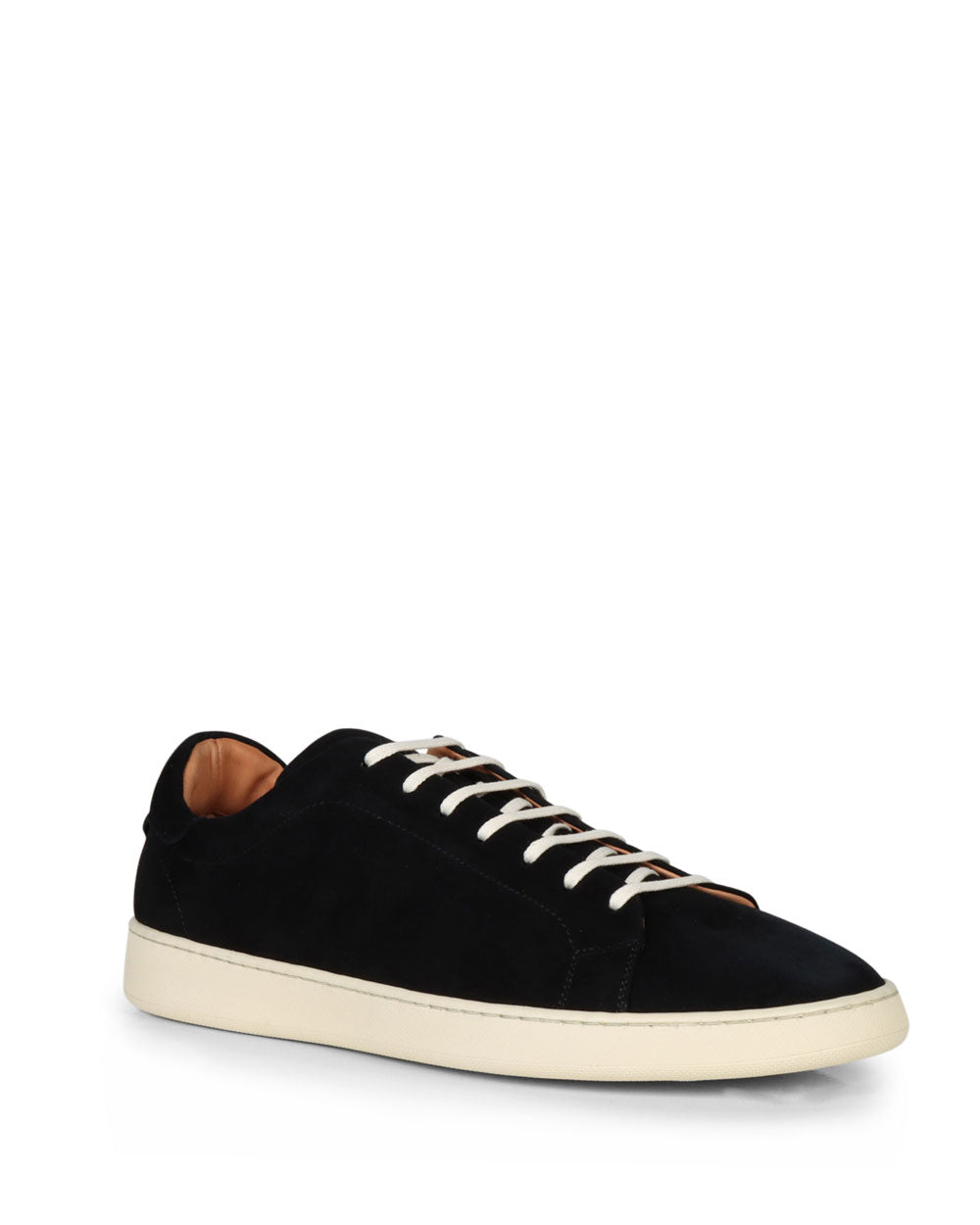 Suede Sneaker in Black