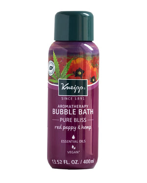 Pure Bliss Red Poppy Hemp Bubble Bath