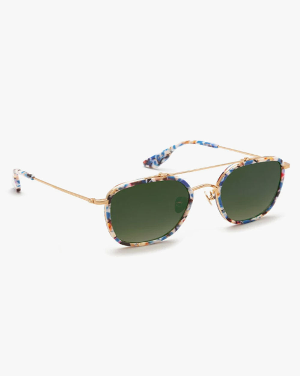 Austin Sunglasses in 18K Titanium Santorini