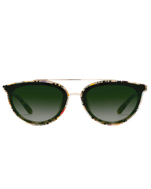 Clio Nylon Sunglasses in Poppy 12K