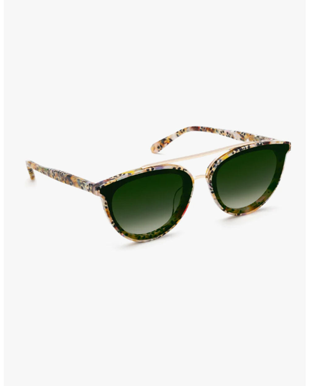 Clio Nylon Sunglasses in Poppy 12K