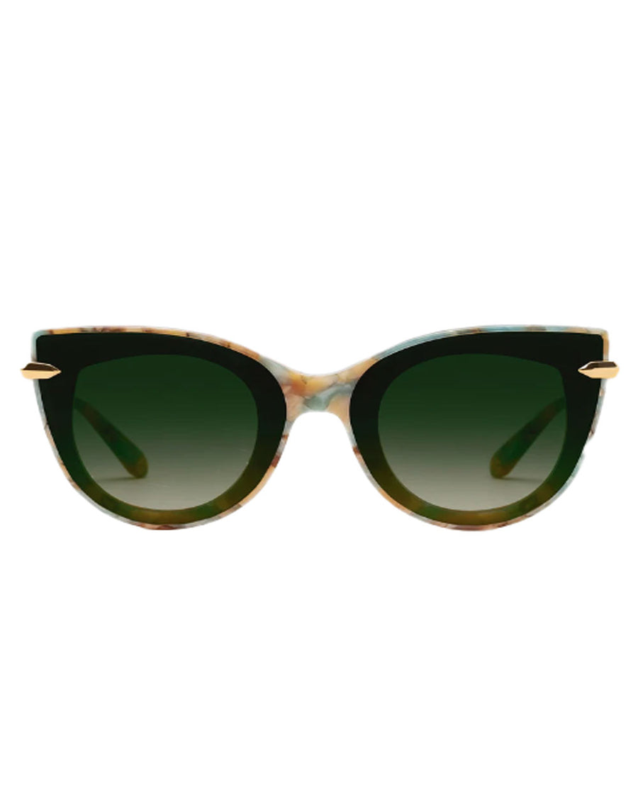 Laveau Nylon Sunglasses in Pearlescent 18K