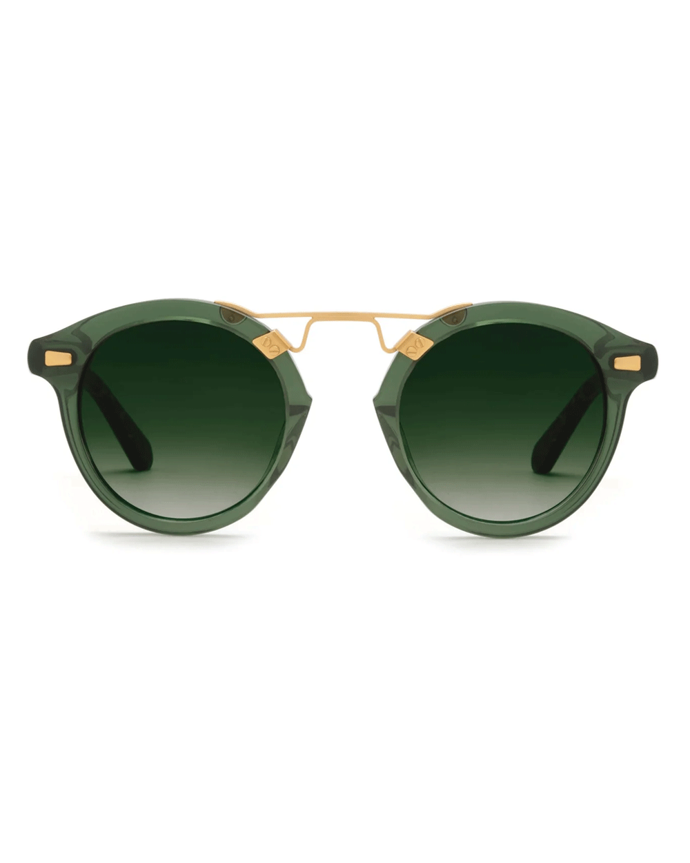 St Louis Zulu Sunglasses in Bottle Green