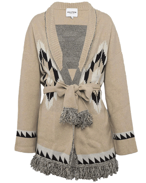 Noir Beige Micky Cardigan