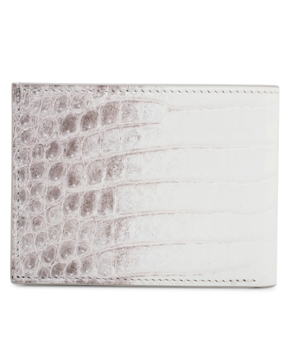 Deluxe Himalayan Bifold Wallet in White Snow Cap