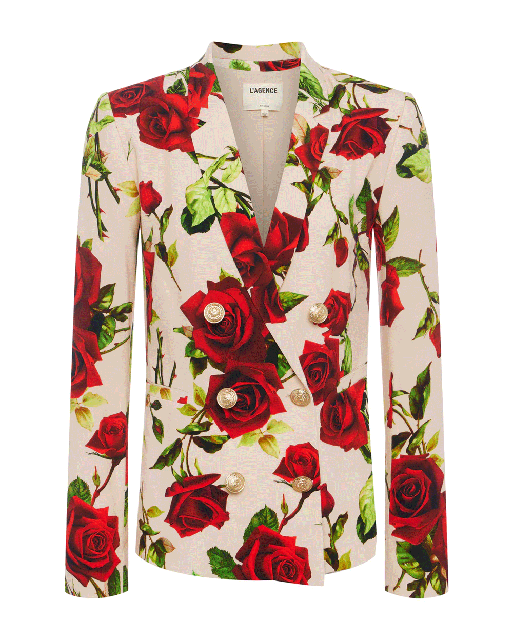 Sand and Red Rose Colin Blazer