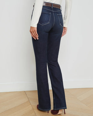 Selma High Rise Sleek Baby Bootcut Jean in Crest