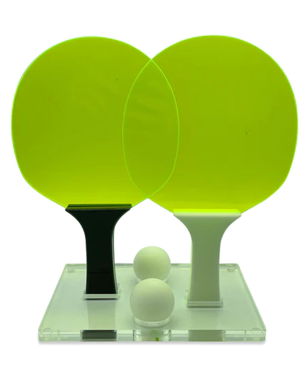 Luxe Ping Pong Set in Neon Green