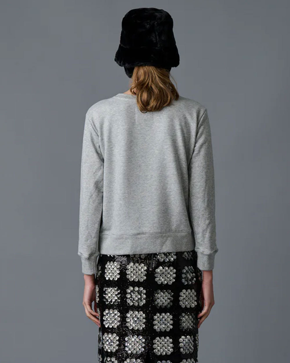 Heather Grey Happiness Pullover