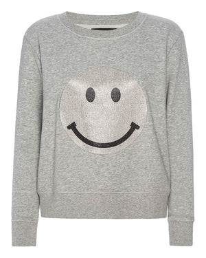 Heather Grey Happiness Pullover