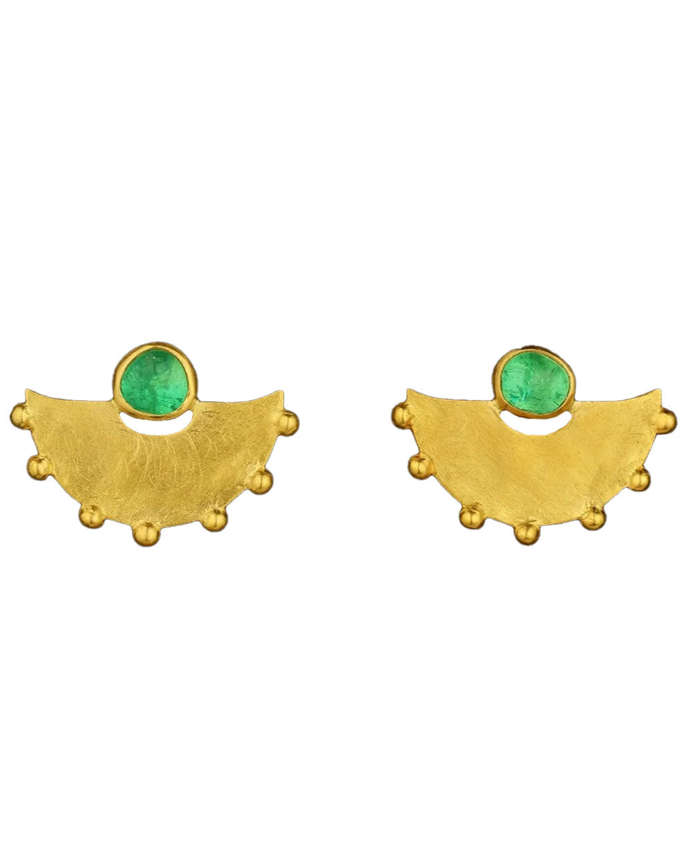 Emerald Mochica Earrings