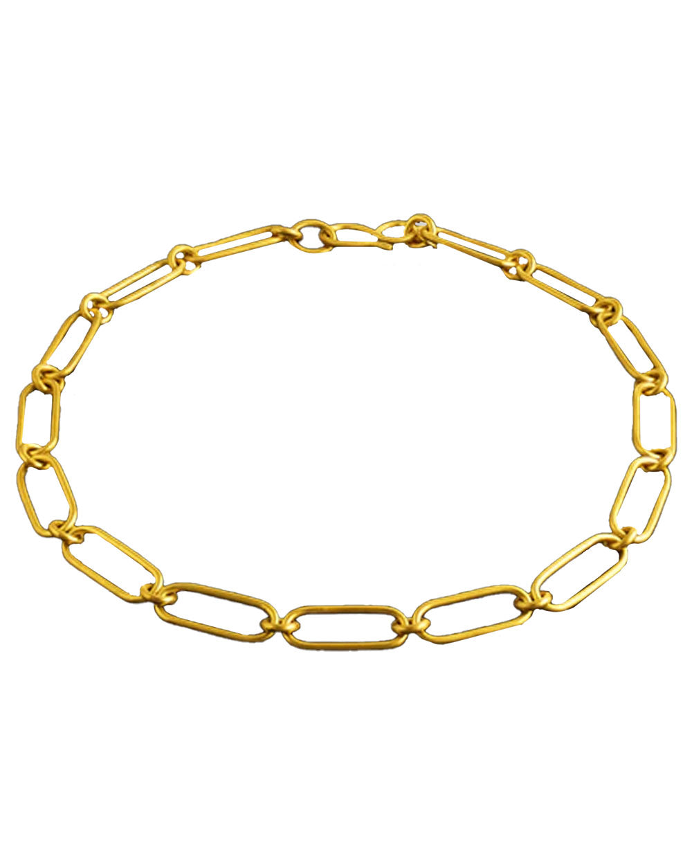 Chunky Cypriot Link Chain Necklace