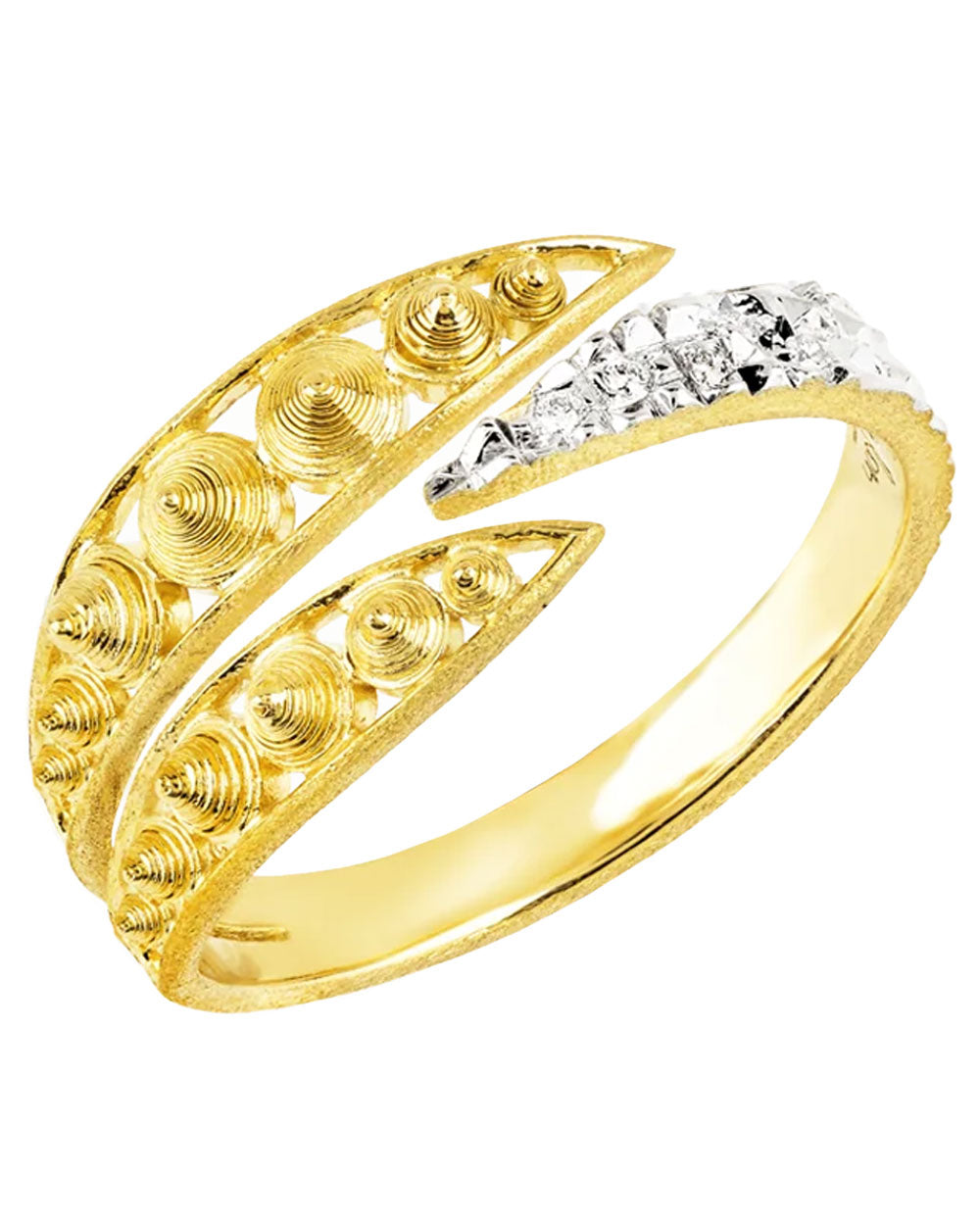 Luz Diamond Cones Ring
