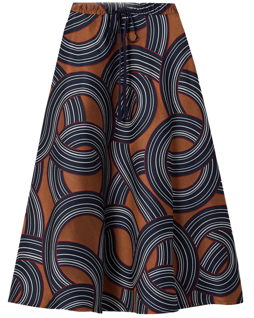 Monte Carlo Jacquard Drawstring Skirt