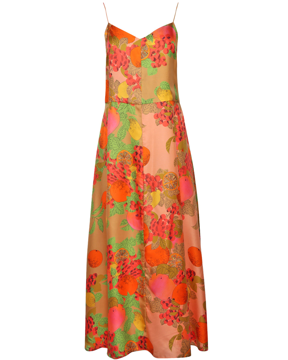 Mix Fruits Petula Maxi Dress