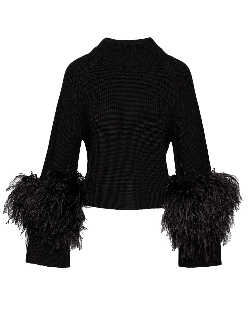 Black Mockneck Sweater