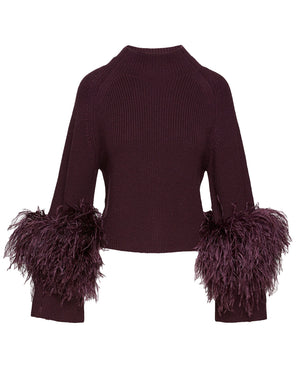 Mulberry Cashmere Turtleneck Sweater