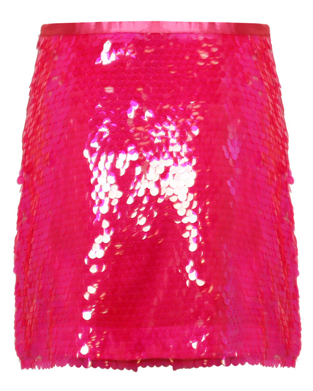 Strawberry Jolly Rancher Sequin Mini Skirt