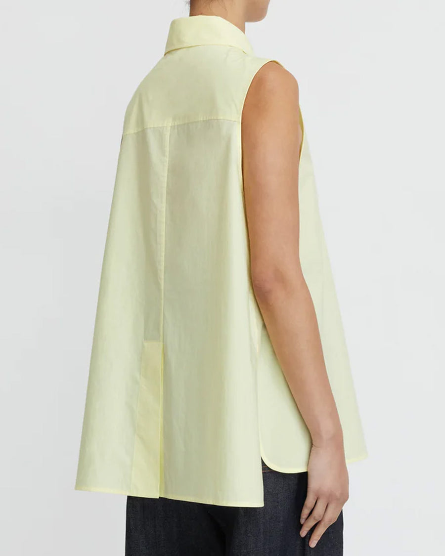 Lemon Sleeveless Andy Shirt