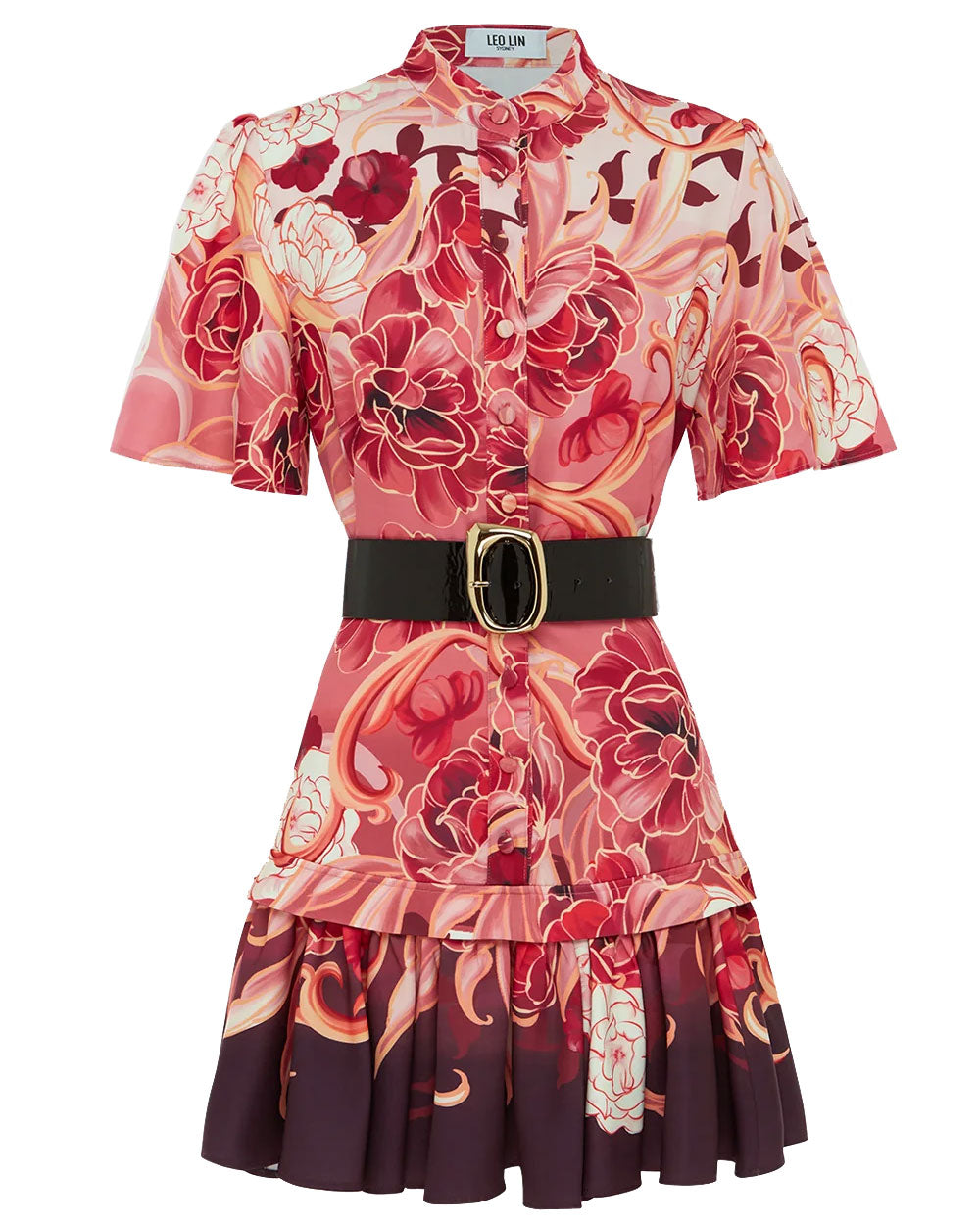 Adorn Print in Passion Beatrice Mini Dress