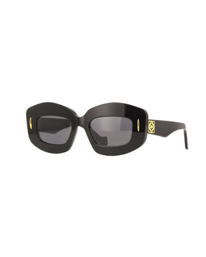 Chunky Anagram Sunglasses in Black