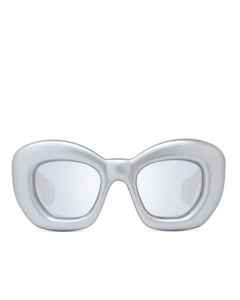 Inflated Sunglasses in Silver