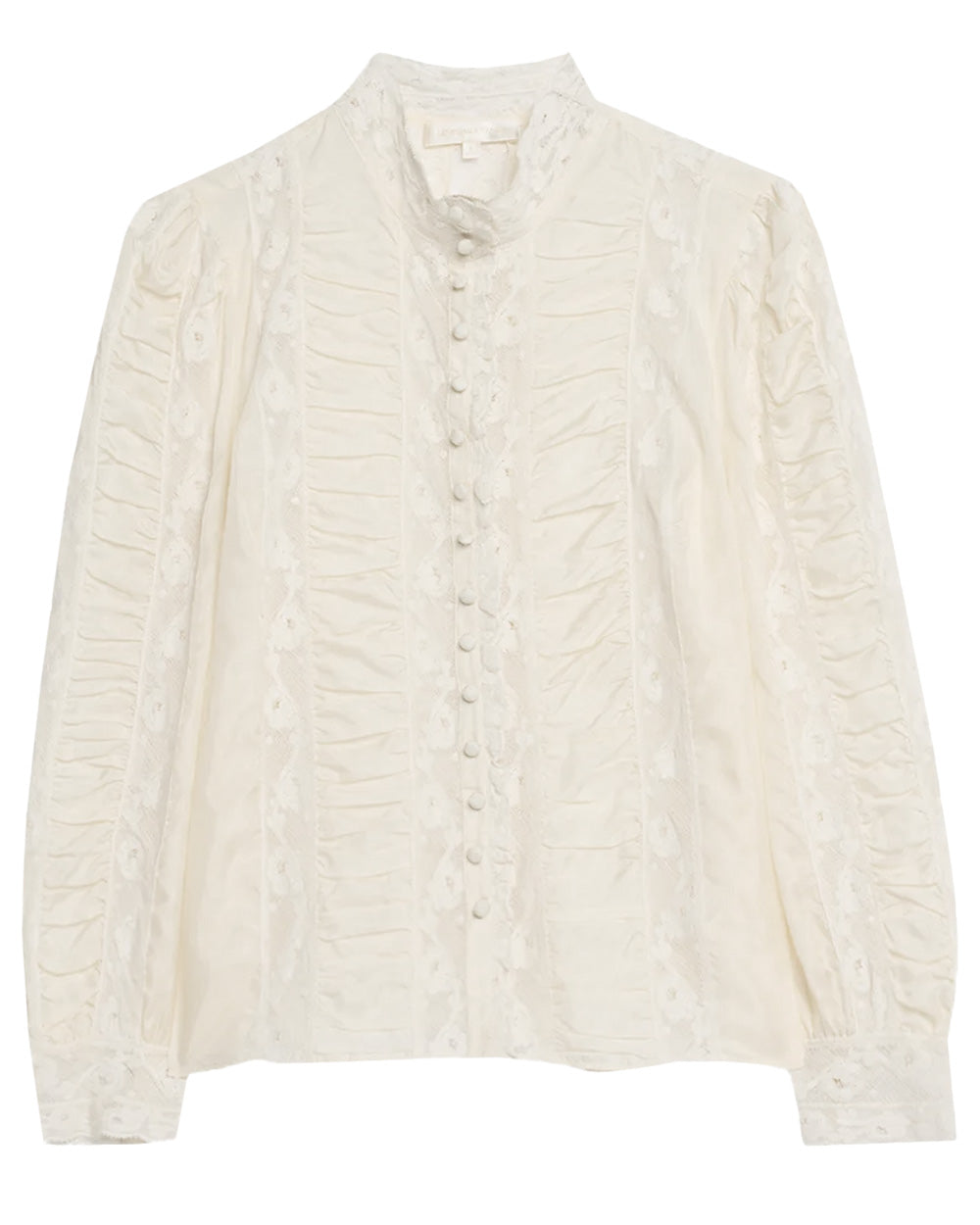 LoveShackFancy Antique White Jacque Top – Stanley Korshak