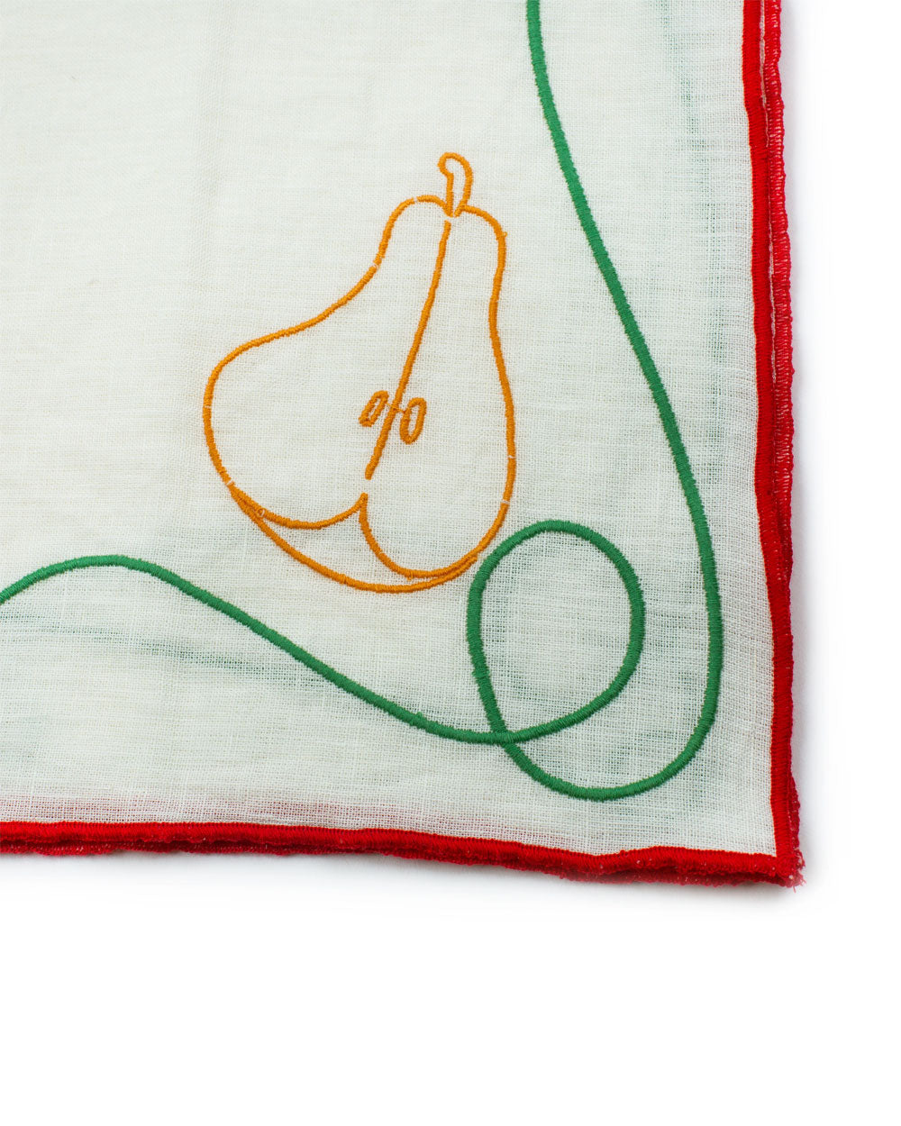 Fete Embroidered Linen Napkins