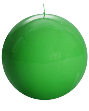 Large Green Ball Candle