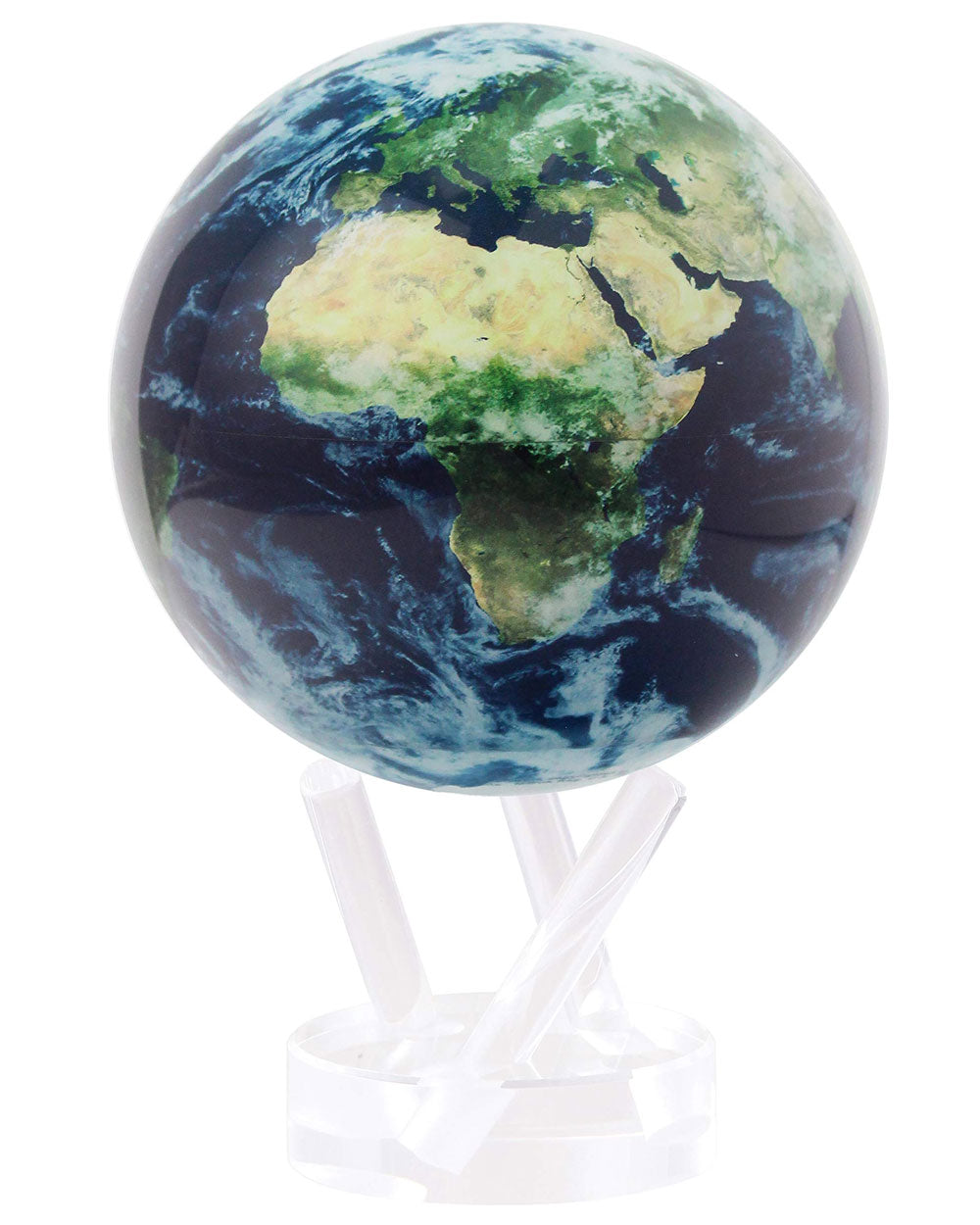 Earth Globe with Clouds