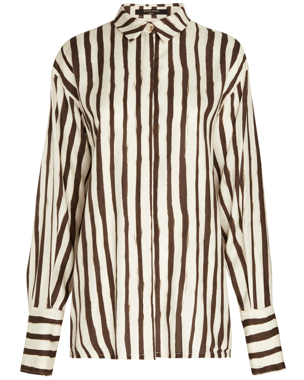 Brush Striped Print Salma Shirt