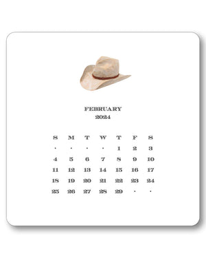 2024 Texas Calendar With Easel