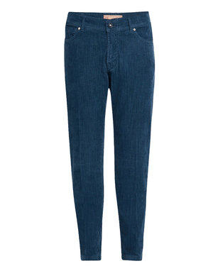 Blue Corduroy 5 Pocket Pant