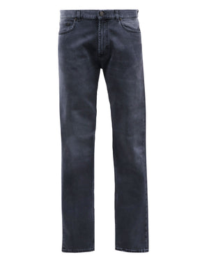 Dark Grey Bull Denim 5 Pocket Pant