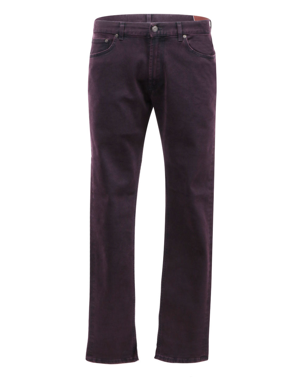 Dark Wine Denim 5 Pocket Pant