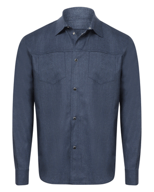 Denim Blue Overshirt