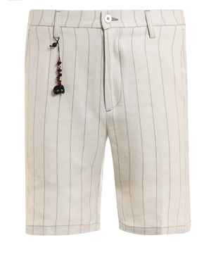 Ivory Striped Miseno Bermuda Short