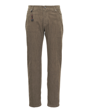 Khaki Corduroy 5 Pocket Pant