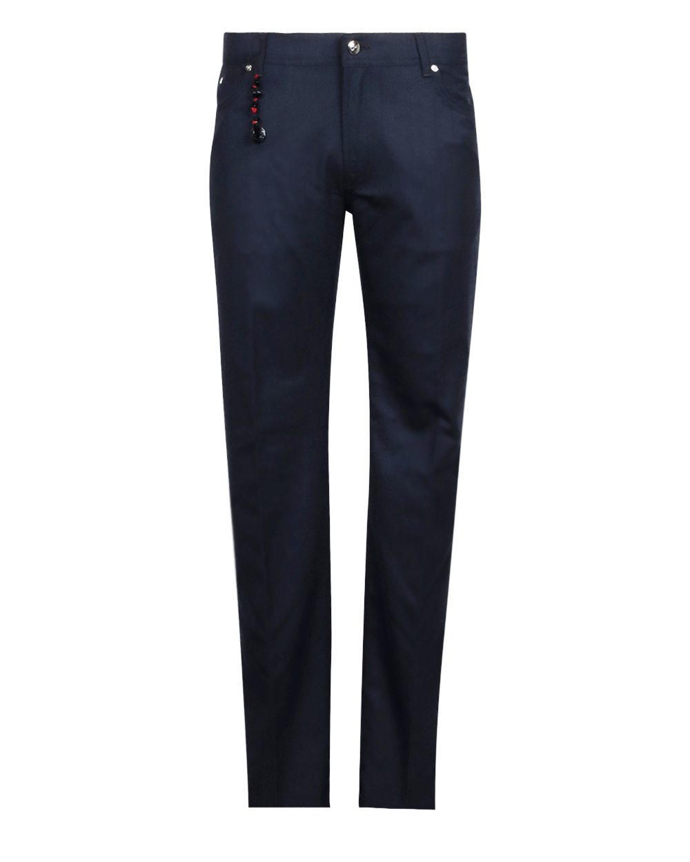 Navy Cashmere 5 Pocket Pant