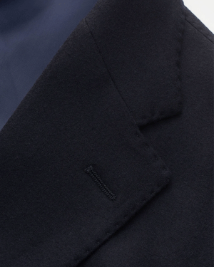 Navy Melange Travel Blazer