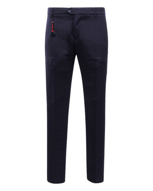 Navy Twill Cargo Pant