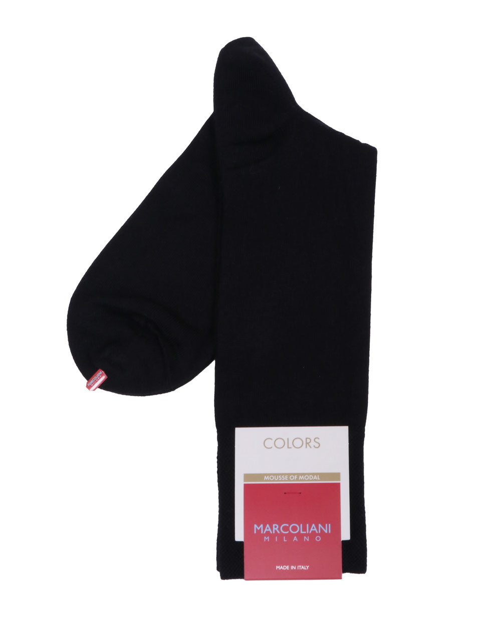 Black Solid Midcalf Socks