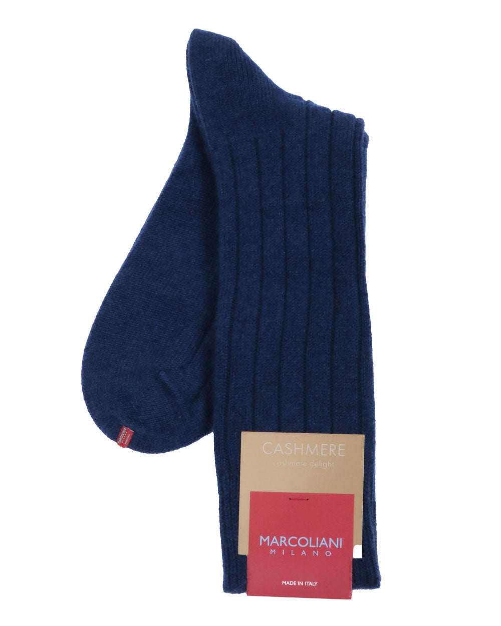 Cadet Blue Cashmere Midcalf Socks