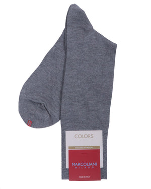 Silver Grey Midcalf Socks